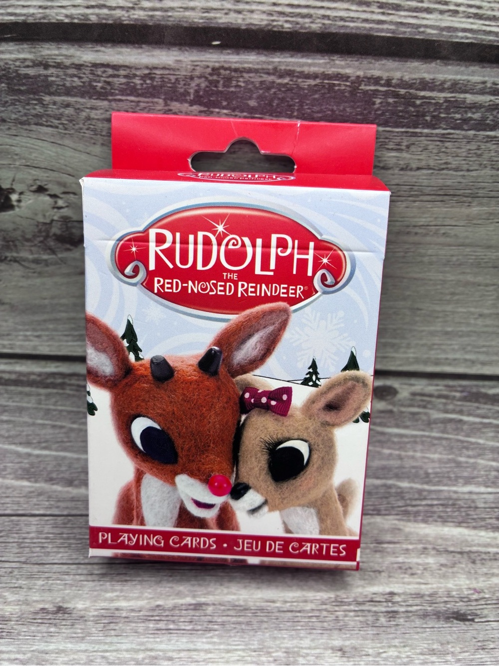 Rudolph Christmas Playing Cards